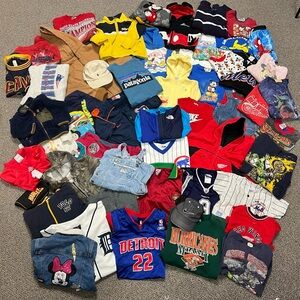 48 Piece Vintage Kids Clothing Lot